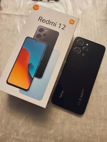 resmi 9 t: Xiaomi 12, 256 GB, rəng - Qara, 
 Düyməli, Barmaq izi, İki sim kartlı