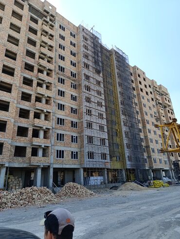 ош квартира на продажа: 1 комната, 48 м², Элитка, 5 этаж, ПСО (под самоотделку)