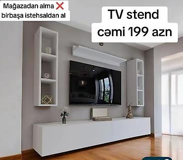 cem tavalar: Yeni, Düz TV altlığı, Polkalı — 1