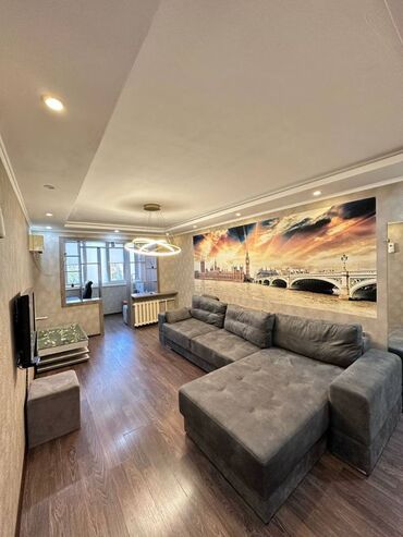 квартиры сокулук 2 комнатеые: 2 комнаты, 49 м², 104 серия, 4 этаж, Дизайнерский ремонт