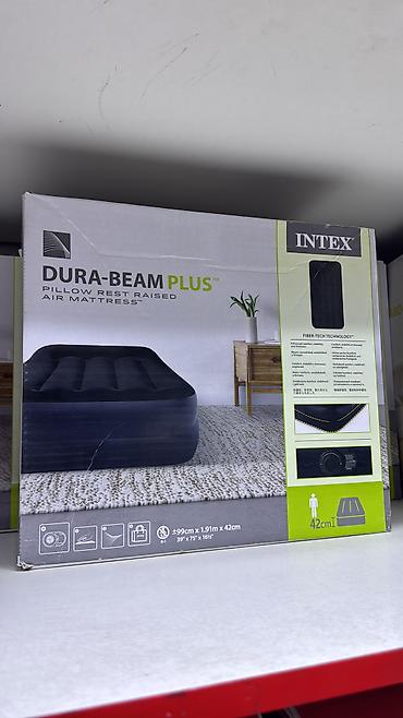 насос надувной: Надувной матрас от Intex и Bestway Bestway одноместный-1450 сом — 5