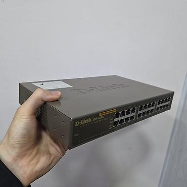 сетевые адаптеры d link: Коммутатор D‑Link DES‑1024D - 24 порта RJ‑45 10/100 Mbps Fast — 6
