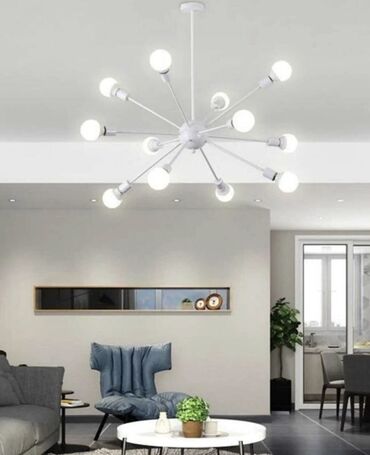 Çilçıraqlar: Çılçıraq, 10 və daha çox lampa, Metal