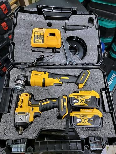 Dewalt akkumulayatorlu alətlər dəsti – peşəkar istifadə üçün komplekt