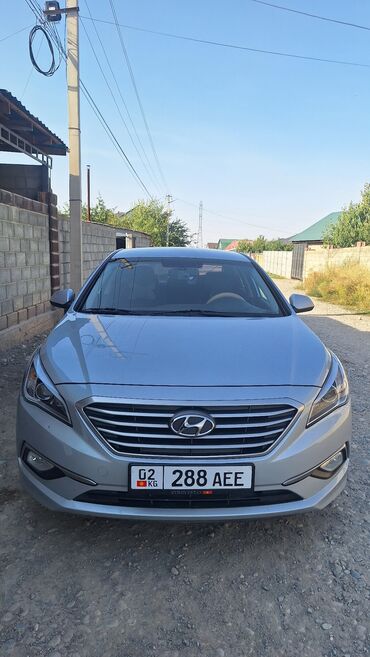 расрочкага машина берем: Hyundai Sonata: 2016 г., 2 л, Автомат, Газ, Седан