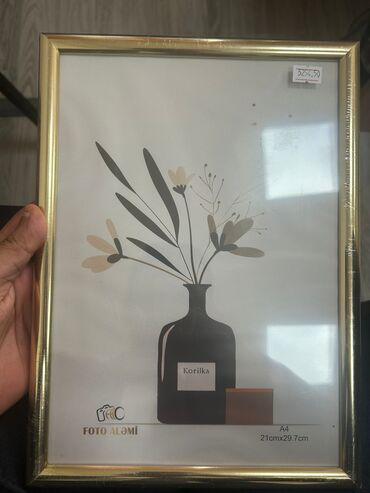 Şəkil və rəsmlər üçün çərçivələr: Çərçivə А4 (21 x 29.7 sm) — 7