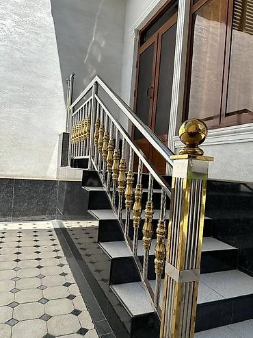 Изготовление перил: Перила и ограждения из нержавеющей стали для входных групп и пандусов — 11