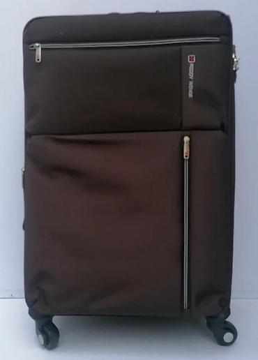 Putni koferi i torbe: Troler/kofer na točkiće – tamno braon, meki kofer - Dimenzije — 1