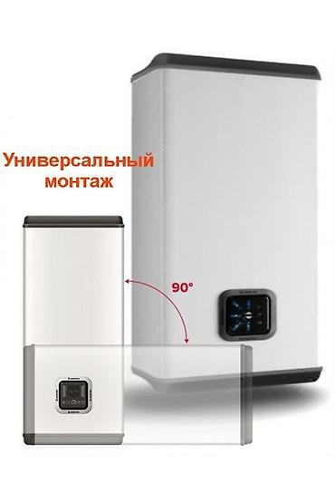 Плоский электрический водонагреватель с универсальным монтажом В