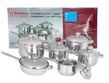 laboratorijsko staklo: SwissHome Dr. Hoffmann – 12-delni EXTRA JUMBO set posuđa, Thermo - — 2