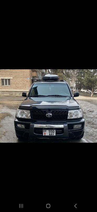 Toyota: Toyota Land Cruiser: 2004 г., 4.7 л, Автомат, Газ, Внедорожник