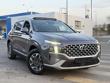 jac m3: Hyundai Santa Fe: 2021 г., 1.6 л, Автомат, Гибрид, Кроссовер — 1