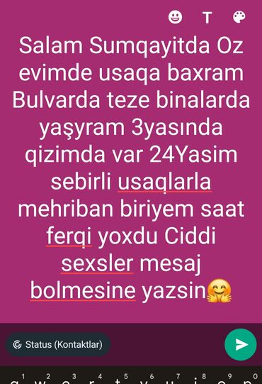 masazırda dayə işi: Daye
