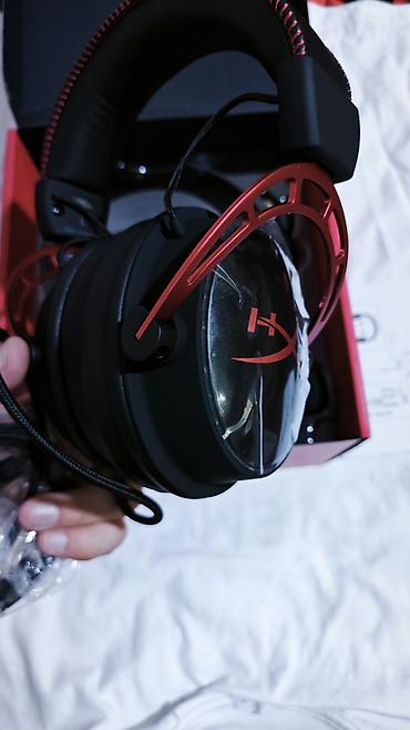 монитор aoc 27: Зымдуу гарнитуралар, HyperX, Жаңы, түсү - Кара — 2