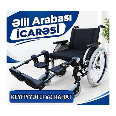 Əlil arabaları: Əlil arabası icarəsi – keyfiyyətli və rahat model. Xüsusiyyətlər: - — 1