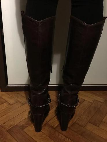 Čizme: Vrhunske italijanske kozne čizme, vel.36/37 | vrhunske čizme, od — 10