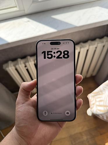 black: IPhone 15 Pro Max, Б/у, 512 ГБ, Black Titanium, Зарядное устройство, Защитное стекло, Чехол, 86 % — 7