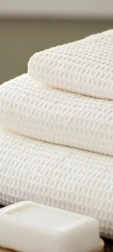 Текстиль: Полотенца, Полотенца вафелный белый, производство РОССИЯ Размеры