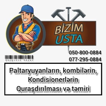 Tavalar: Təmir, Split kondisionerlər, Təmizləmə