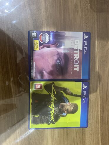 PS4 (Sony Playstation 4): Oyunların iksidə yaxşı vəziyyəttədir,barter var
