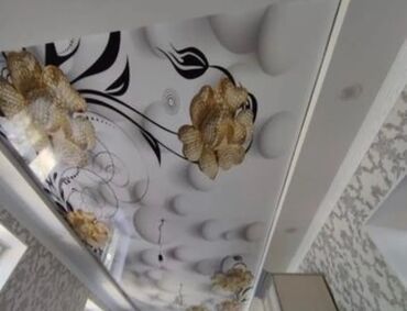 Натяжной потолок: Натяжной потолок Матовое, 3D потолки, Глянцевое Гарантия, Бесплатный замер, Монтаж — 4