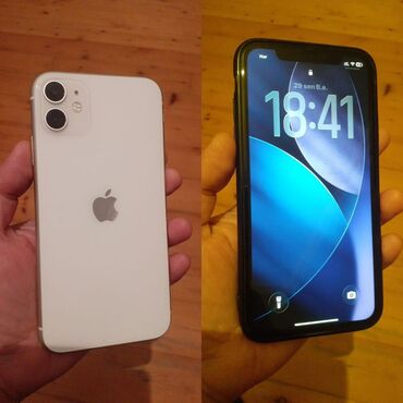 samsung a70 ekran qiymeti: IPhone 11, Белый, Face ID