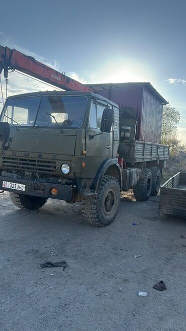 прицеп тентовый: Манипулятор, Камаз, 1992 г., от 12 т