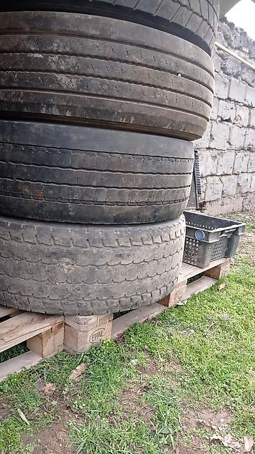 Шины: Грузовые шины (под борта/прицеп/тягач) - Количество: партия на фото — 10