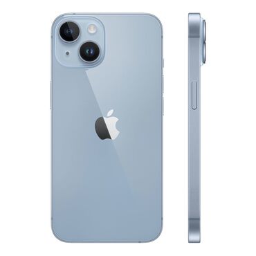 Apple iPhone: IPhone 14, Б/у, 128 ГБ, Синий, Кабель, 86 %