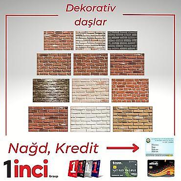Başlıq: Dekorativ daşlar Təsvir: - Fasad və interyer üçün dekorativ