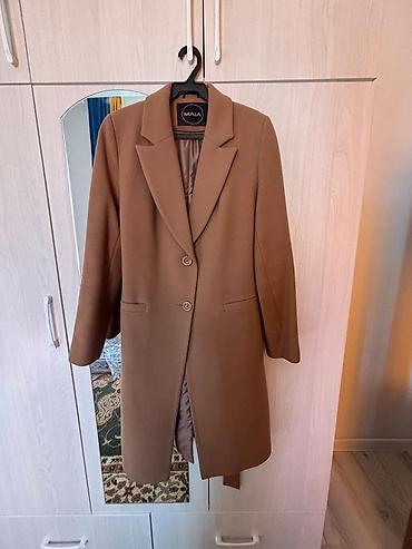 Пальто: Пальто бежевое, кашемировое (Турция), почти новое, носила 2 раза — 7