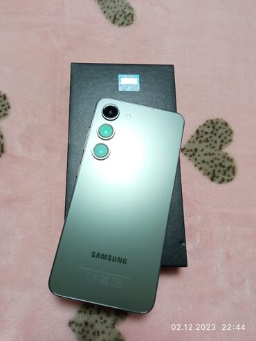 samsung s23 qiyməti: Samsung Galaxy S23, 128 GB, rəng - Yaşıl, Sensor, Barmaq izi, Face ID