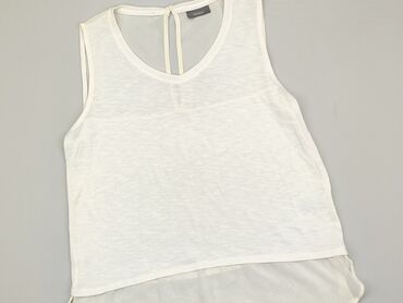 białe bluzki dopasowana krótki rękaw: Bluzka Damska, C&A, M, stan - Dobry