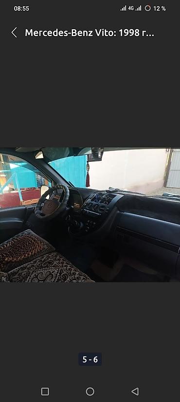 м рул: Mercedes-Benz Vito: 1998 г., 2.3 л, Кол менен иштөөчү, Дизель, Вэн/Минивэн — 2