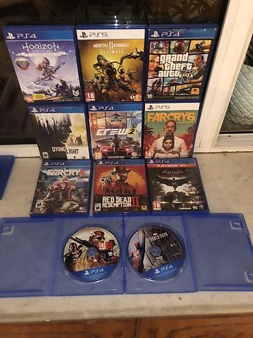 ps4 oyun diskleri: PS4 və PS5 üçün orijinal disklər BARTERRR VARRRRRR HAMISINA İDYAL — 1