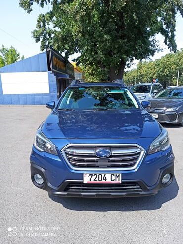полик на форестер: Subaru Outback: 2019 г., 2.5 л, Вариатор, Бензин, Жол тандабас