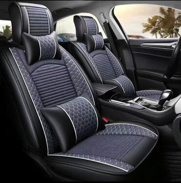 чехолы для авто: Чехлы Экокожа, цвет - Бежевый, Universal Seat cover, Новый, Самовывоз, Бесплатная доставка
