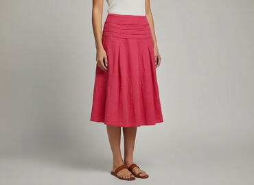 czerwona koszula i spódniczka: Rave, Spódnica damska, rozmiar M