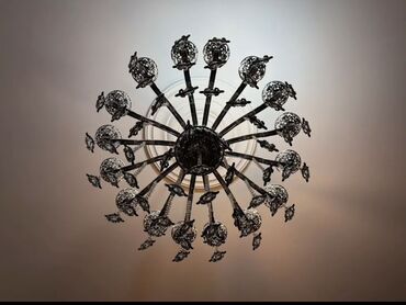 Quruducular: Çılçıraq, 10 və daha çox lampa, Metal