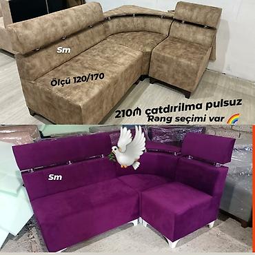 Künc divan, Yeni, Açılmayan, Bazasız, Parça, Pulsuz çatdırılma