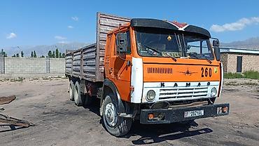 ка маз: КАМАЗ бортовой с прицепом - Тип: грузовой автомобиль 6x4 с — 1