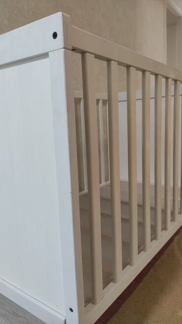 детская кровать икеа: Детская кроватка Икеа ikea . Изготовлена из дерева. В комплекте идет