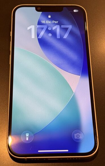 Apple iPhone: IPhone 13, 128 GB, Starlight, Face ID, Simsiz şarj, Sənədlərlə — 5