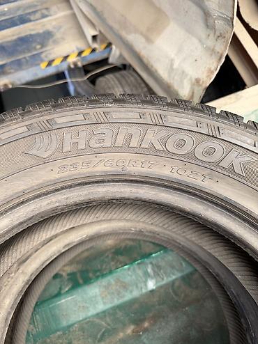 шины 235 60 r17 лето: Шины 235 / 60 / R 17, Зима, Б/у, Пара, Легковые, Корея, Hankook — 3