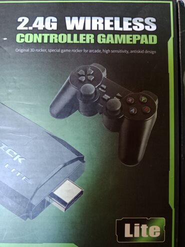 Ostale igre i konzole: Game Stick Lite 4K – retro gejming konzola na HDMI stik-u sa 10.000 — 5