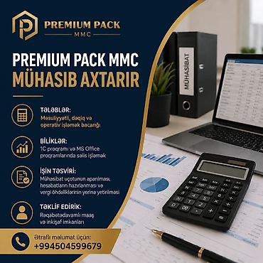 fire fire hesabları: Premium Pack MMC – Mühasib Vakansiyası 📍 İş yeri: Bakı şəhəri Vəzifə — 1