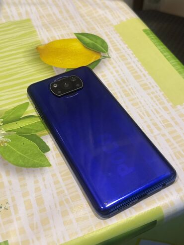 insta360 x3 qiymeti: Poco X3 NFC, 128 GB, rəng - Göy
