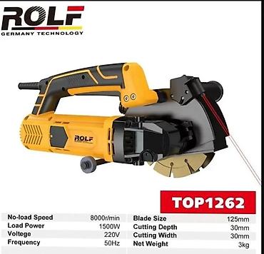 germany: Штроборез ROLF TOP1262 (Germany Technology) - Мощность: 1500 Вт - — 1