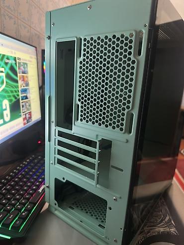 ucuz pc kasa: Cox az ve seliqeli istifade olunub Mint rəngdə ATX/Micro-ATX — 5