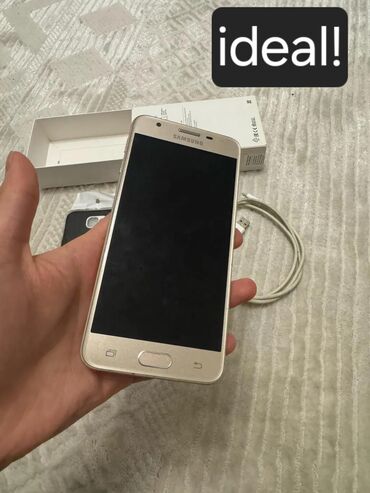 samsung j5 2018: Samsung Galaxy J5 Prime, 16 GB, rəng - Qızılı, Sensor, Barmaq izi, İki sim kartlı